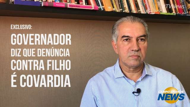 Exclusivo: Governador diz que denúncia contra filho é covardia