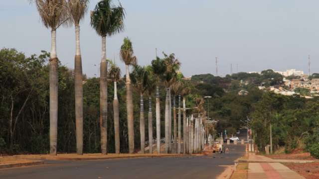 Obras em nova via no Parque dos Poderes chega à fase final