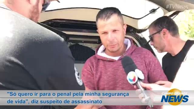 &#34;Só quero ir pro Penal pela minha segurança de vida&#34;, diz suspeito de crime