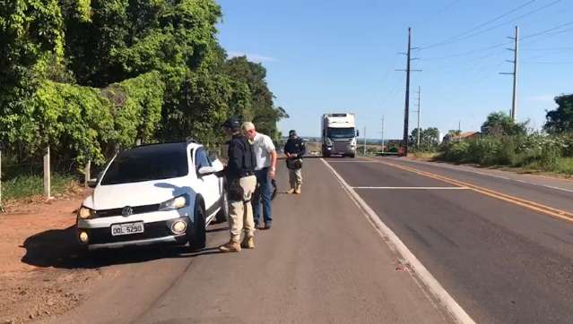 PRF usa câmeras com alcance de até 2 km para flagrar infrações na BR-163