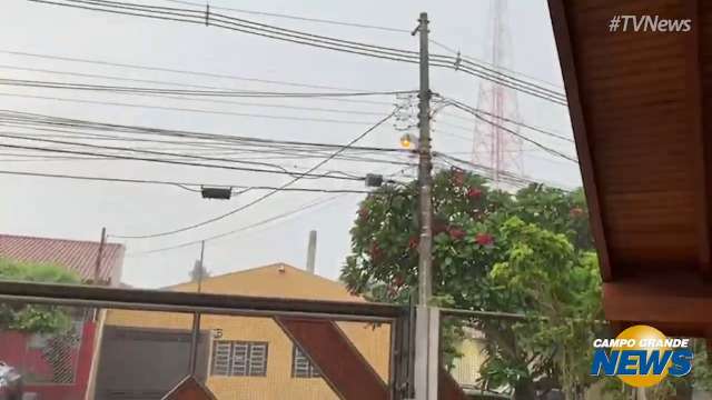 Chuva nesta sexta-feira em Campo Grande