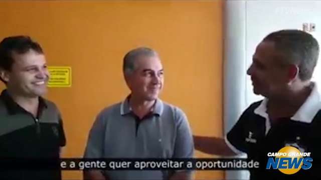 Governador conversa com presidentes do Novo e Corumbaense