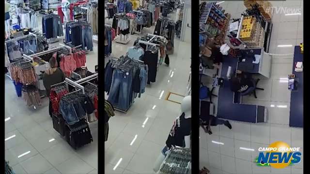 Mulher furta peças de roupa de loja da Havan em MS