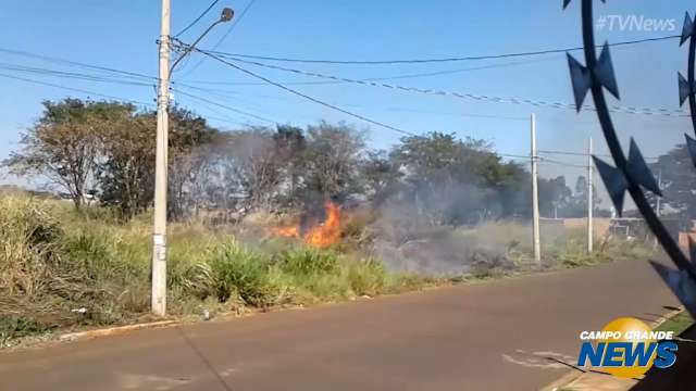 Moradores reclamam de fogo e sujeira em área abandonada no Cerejeira