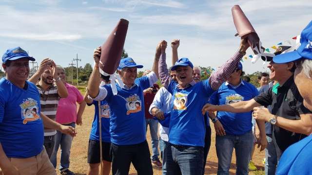 Equipes de Reinaldo e Puccinelli competem no Undokai