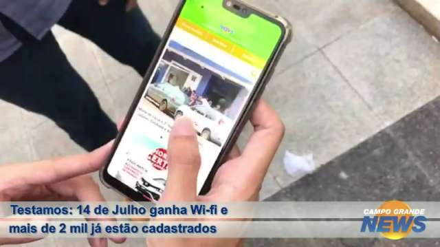 Testamos: 14 de Julho ganha Wi-fi e mais de 2 mil já estão cadastrados