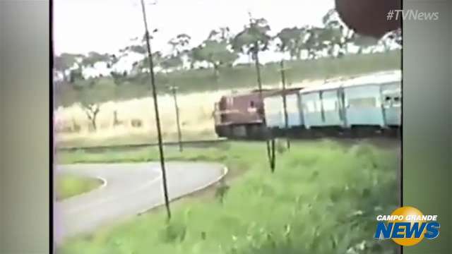 Viagem de trem de Bauru a Campo Grande foi gravada e mostra como era a ferrovia