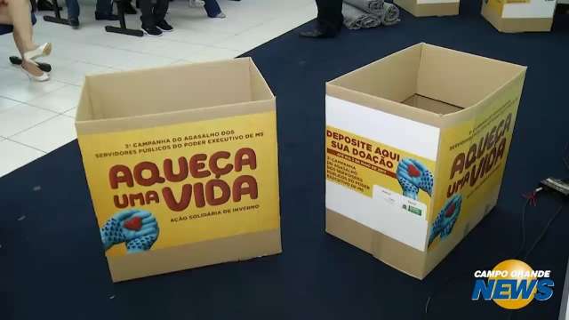 Governo vai doar 80 mil cobertores; Reinaldo pede que cidadão ajude com doações