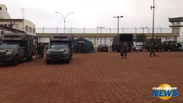 Exército faz faz pente-fino em penitenciária estadual de Dourados