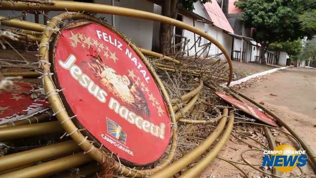 Vandalismo, lixo e abandono na Cidade do Natal, na Afonso Pena