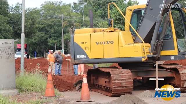 Alerta aos motoristas: obra de drenagem interdita trecho no Parque dos Poderes