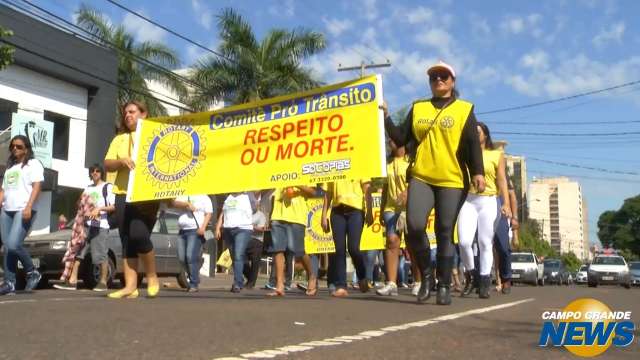 Campanha tenta conter avanço no número de mortes no trânsito