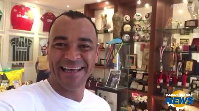 Em vídeo, Cafu convida campo-grandense a participar do Jogo do Bem