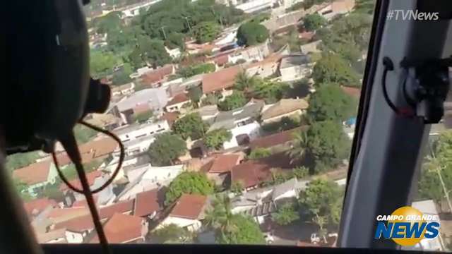 Operação Bairro Seguro leva até helicóptero a Vila Nhanhá