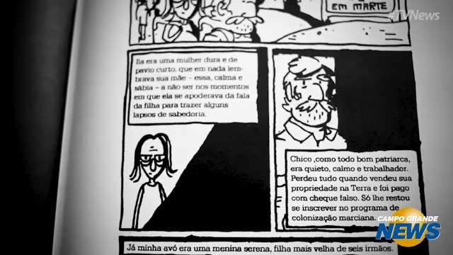 Tomado pelo carinho, Eduardo transforma histórias da avó em quadrinhos