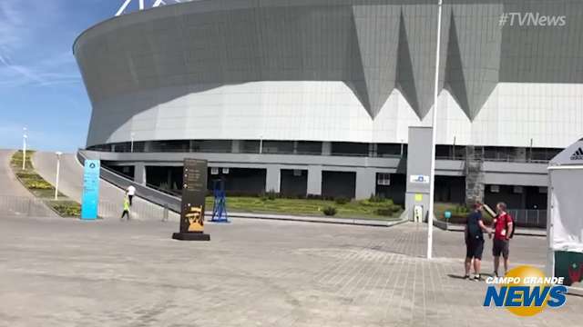 Rostov Arena pronto para a estreia brasileira na Copa 2018