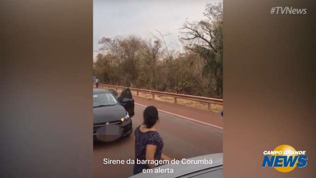 Alerta de rompimento de barragem assusta moradores durante simulação