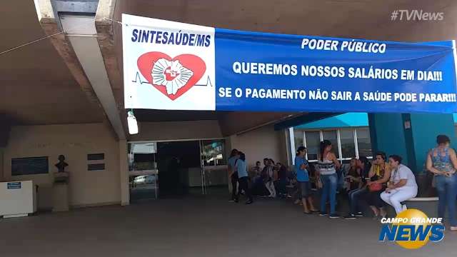 Enfermagem da Santa Casa entra no segundo dia de greve por atraso nos salários