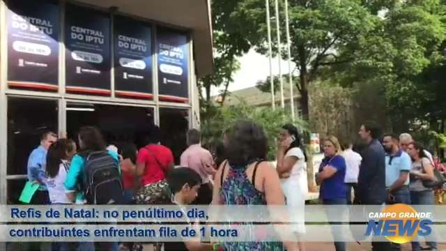 Refis de Natal: no penúltimo dia, contribuintes enfrentam fila de 1 hora