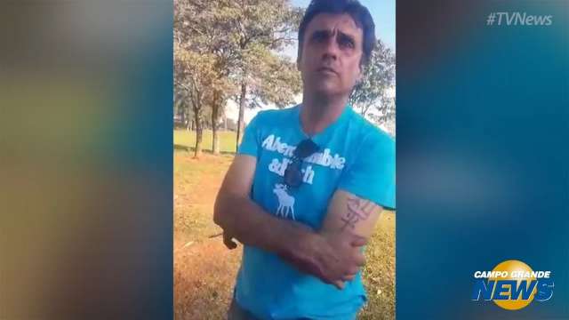 Em vídeo, motorista diz que pegou emprestado veículo tomado em assalto