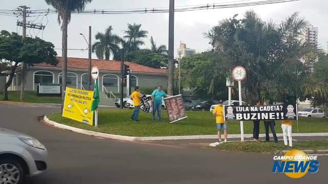 AO VIVO: Afonso Pena tem protesto pela condenação de Lula nesta quarta-feira