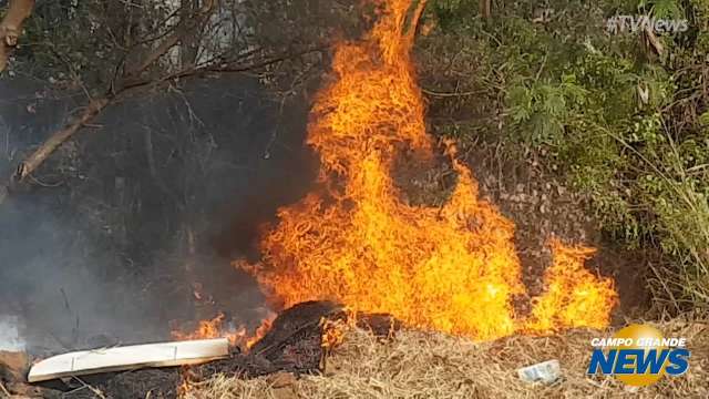 Com tempo seco, incêndios viram rotina e preocupam moradores na Capital