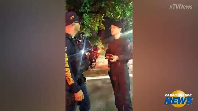 Vídeo gravado por guarda mostra trecho de discussão entre agentes e PMS