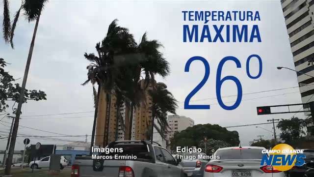 Capital em alerta de tempestade com ventos de até 60 km/h