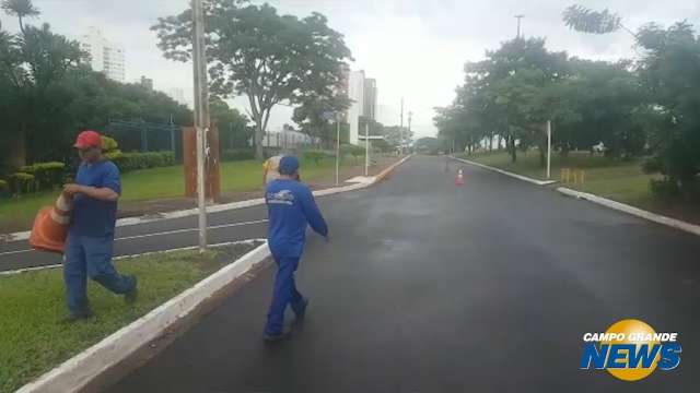 Após 4 dias de interdição, trecho da avenida Mato Grosso é liberado