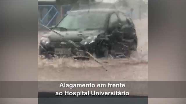 Chuva atinge várias regiões de Campo Grande nesta quinta-feira