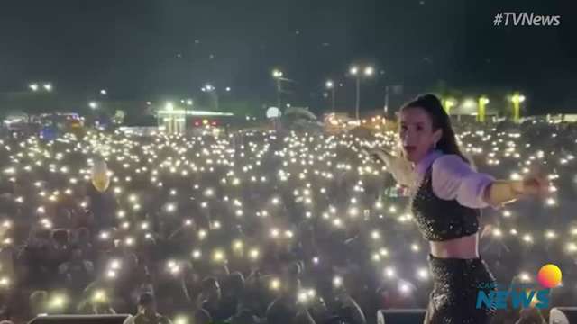 Mariana Fagundes em show no Pará