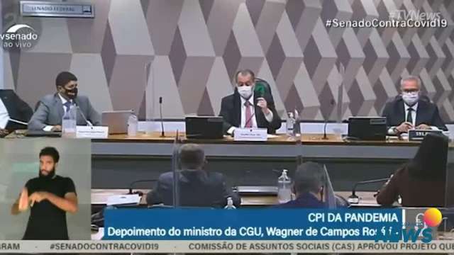 Confusão na CPI da Covid