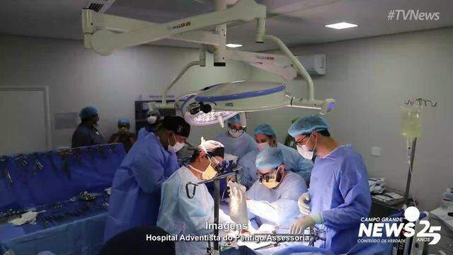 1º transplante de fígado feito em Mato Grosso do Sul