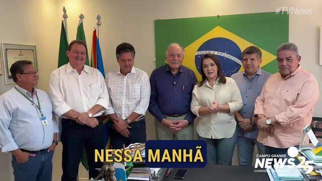 Prefeita Adriane Lopes anuncia deputado federal Luiz Ovando como vice na chapa