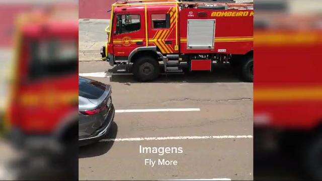 Vídeo mostra casa destruída após incêndio