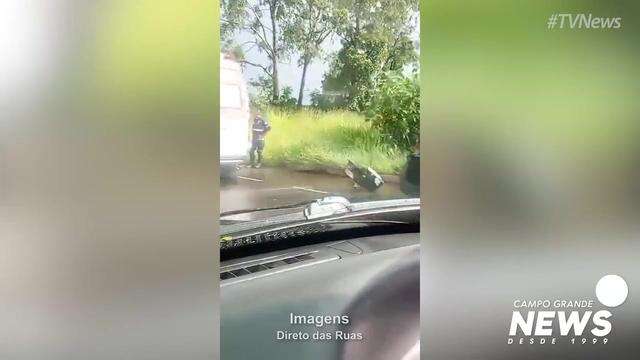 Acidente na Avenida Rita Vieira