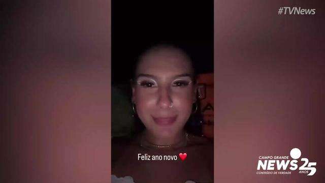 Ana Castela deseja feliz Ano Novo no Instagram
