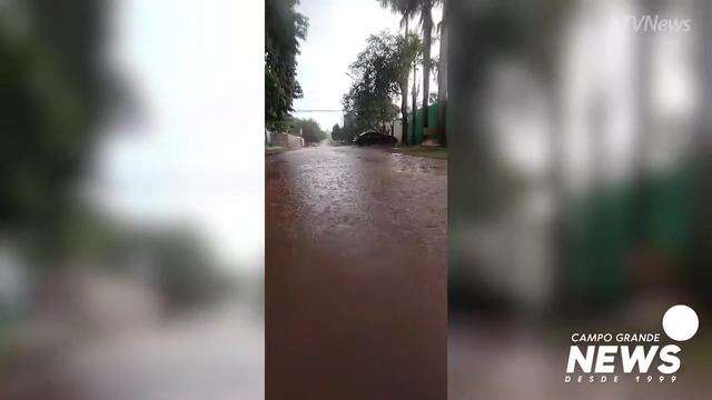 Chuva registrada na tarde desta terça-feira na região do Tijuca