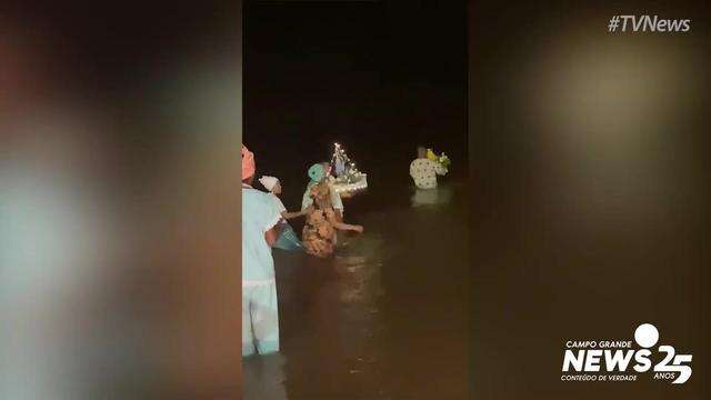 Celebração à Iemanjá em Corumbá