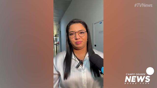 Irmã de vitima de feminicídio em entrevista