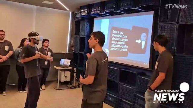 Estudantes mostram como funciona jogo