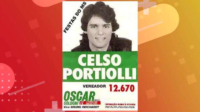 Em época de eleição, túnel do tempo é Celso Portiolli como vereador