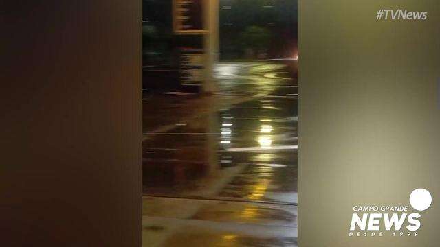 Temporal em Amambaí chegou a arrancar bomba de posto de combustíveis