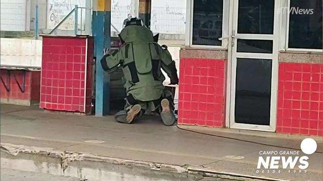 Bomba no terminal Morenão