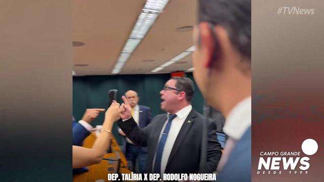 Deputado Rodolfo Nogueira, bate boca com deputada do PSOL, Taliria Petrone, sobre situação no Rio de Janeiro