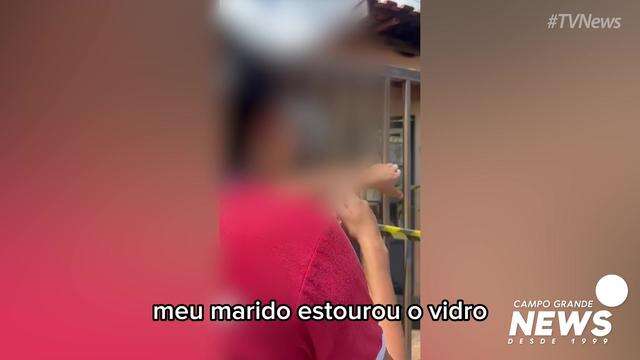 Vizinha ajudou a conter as chamas durante incêndio criminoso