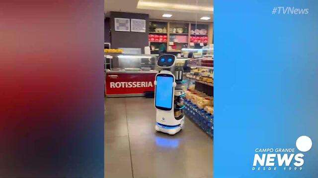 Robôs usados no varejo