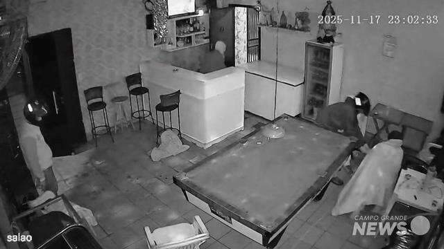 Assalto a bar na fronteira