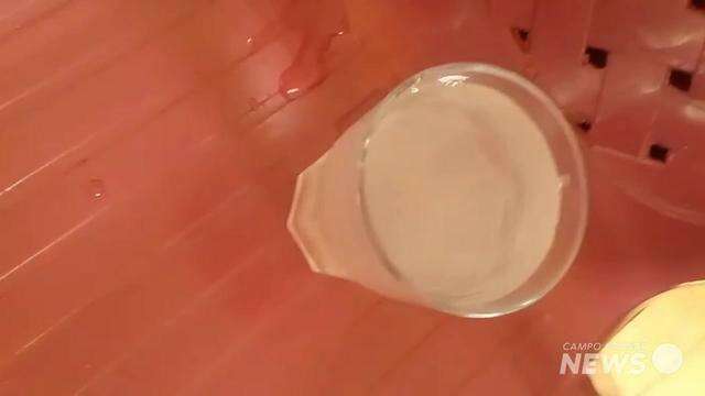 Água turva nas Moreninhas