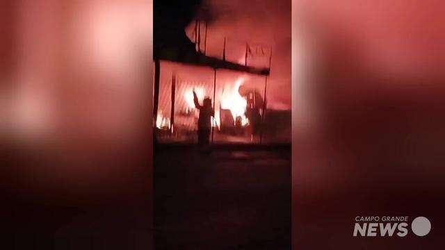 Incêndio em Ponta Porã